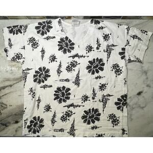 Vintage Cotton Connection Women's Top Shirt Short Sleeve Size M Y2K